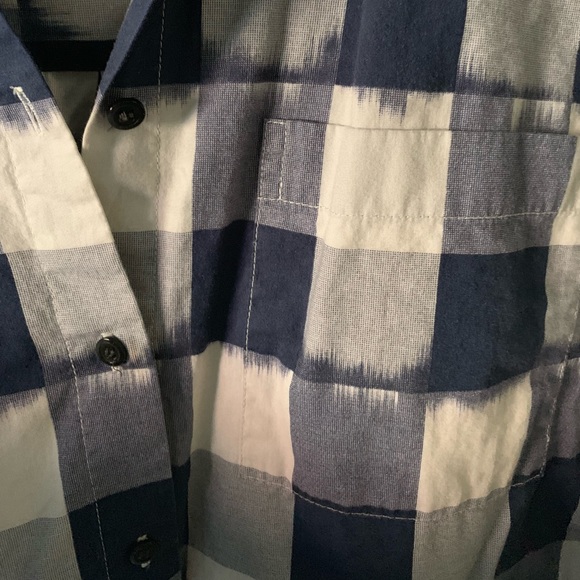 Madewell checkered button down shirt - Picture 4 of 6